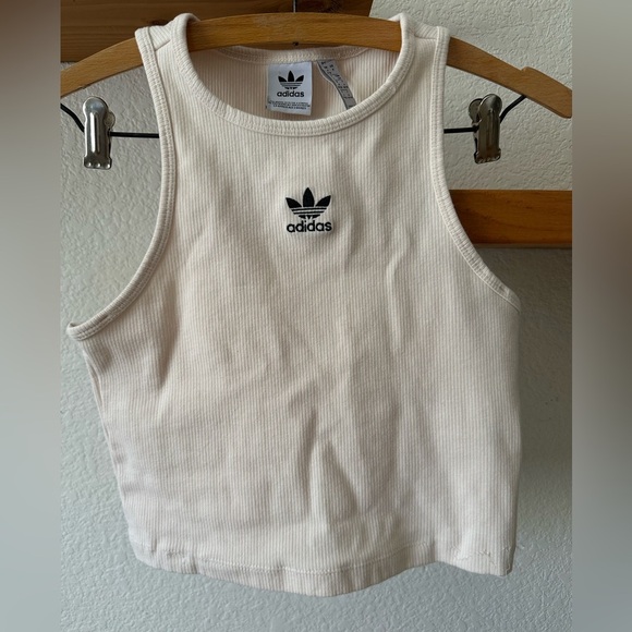 Adidas ESSENTIALS RIBBED TANK TOP Small - Picture 4 of 6